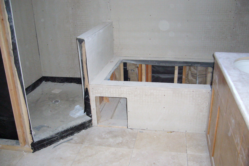 Before: Lucia Ave. remodel - Bathroom