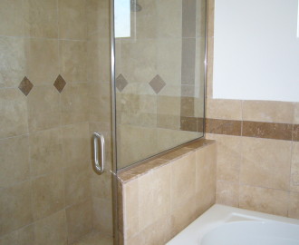 Lucia Ave. remodel - Shower